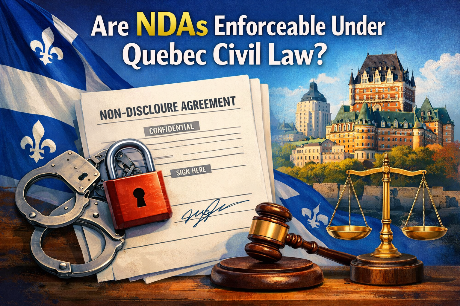 Are NDAs Enforceable Under Quebec Civil Law