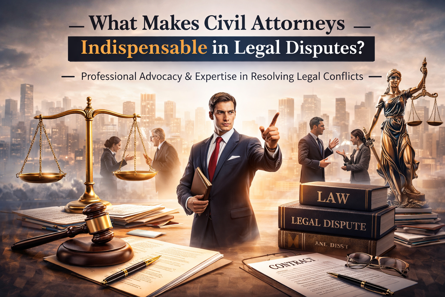 What Makes Civil Attorneys Indispensable in Legal Disputes
